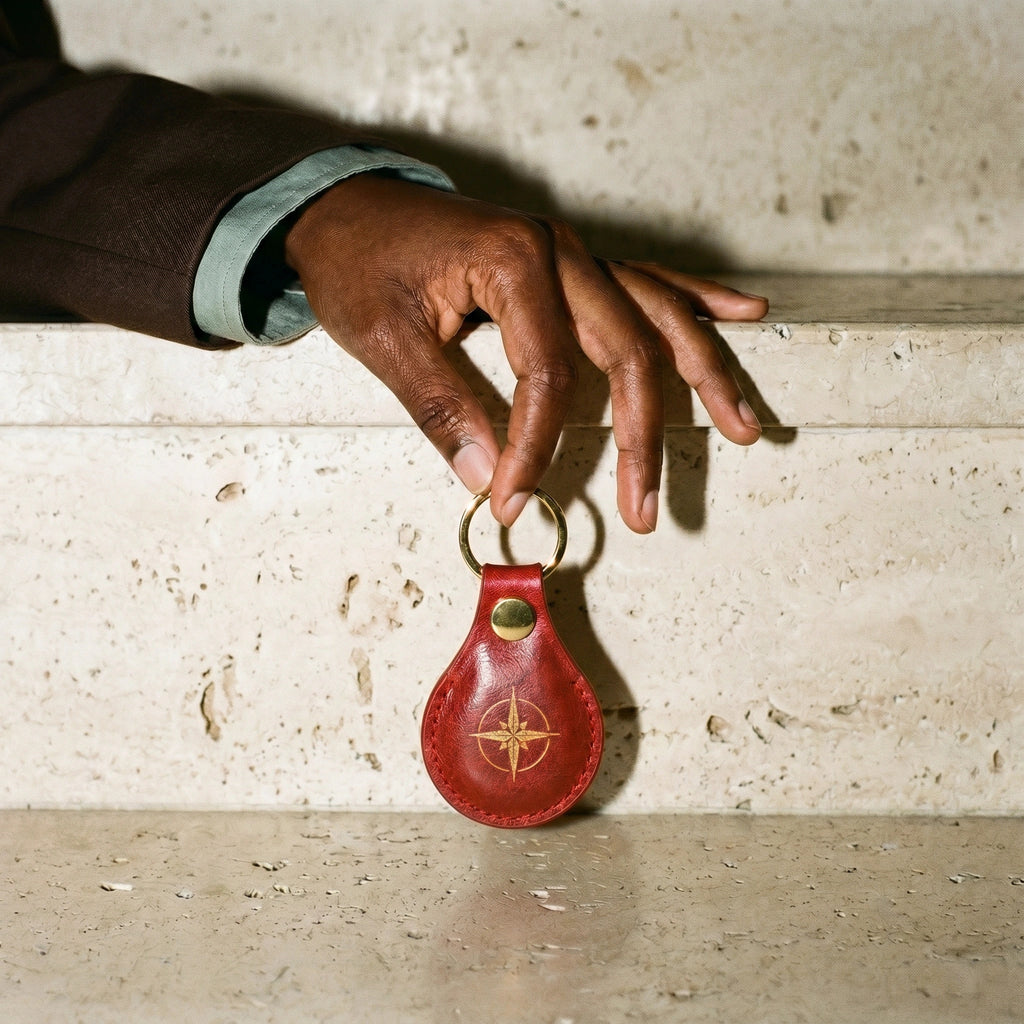Cognac Keychain